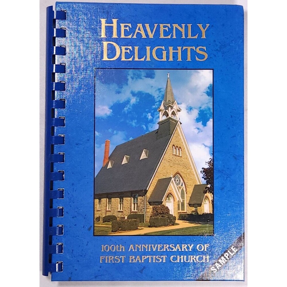 2006 First Baptist Church Middletown Ohio 100th Anniversary Cookbook Recipes
